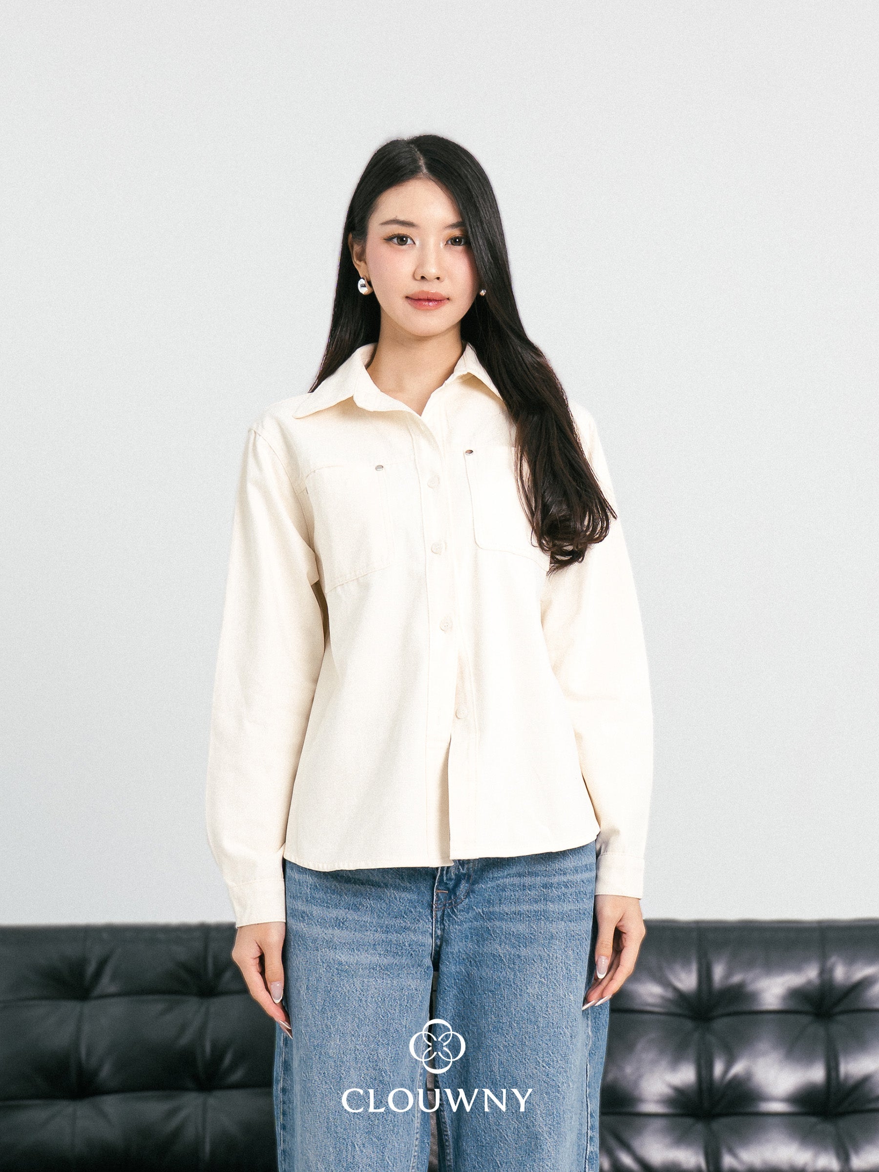 Duches Pocket Shirt - Cream